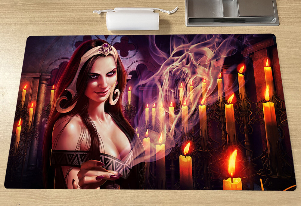 Magic the Gathering MTG Playmat Snuff Out Liliana TCG CCG