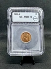 1939-S Lincoln Wheat Penny ICG MS66 RD (Red)
