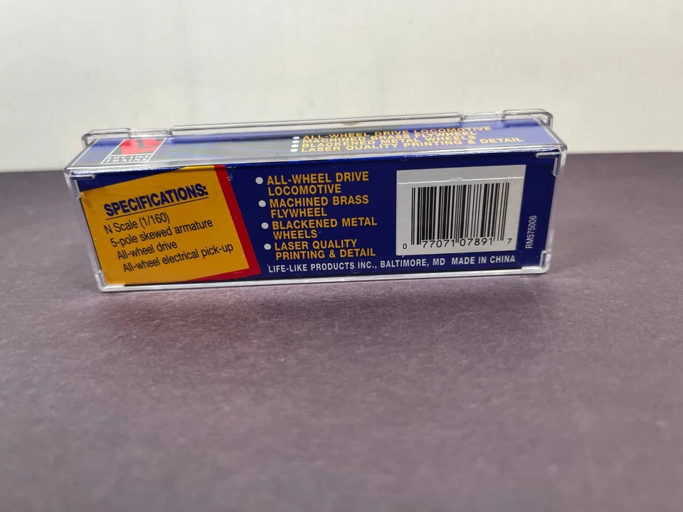 Life Like Trains N Scale Diesel Locomotive 7891 N SW9/1200 New York NYC 8946 - Image 2 of 4