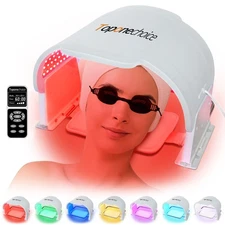7 Colors Blue Light Skin Treatment Mask Phototherapy for Whitening Firm Skin