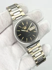 Vintage Seiko 5 Automatic 6309-8960 Two Tone Mechanical Mens Watch