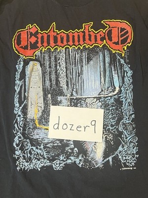 Entombed Breeding Chaos 1992 U.S. Tour Long Sleeve Shirt XL Clandestine