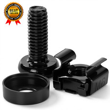 50 Pack M6 X 16Mm Rack Mount Cage Nuts Screws Washers 50 M6 X 16Mm