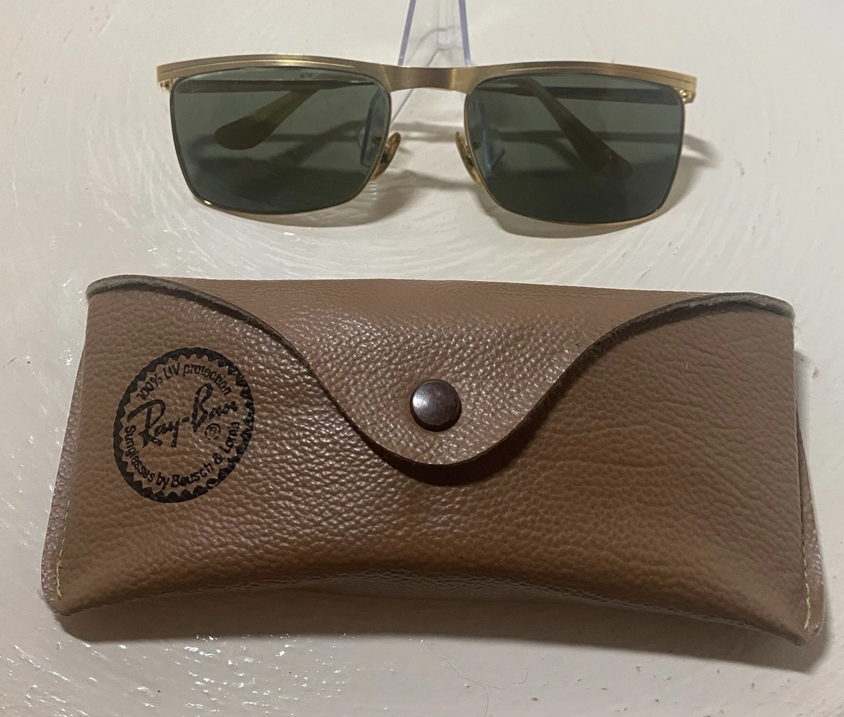 Ray-Ban Rectangular Vintage Sunglasses for sale | eBay