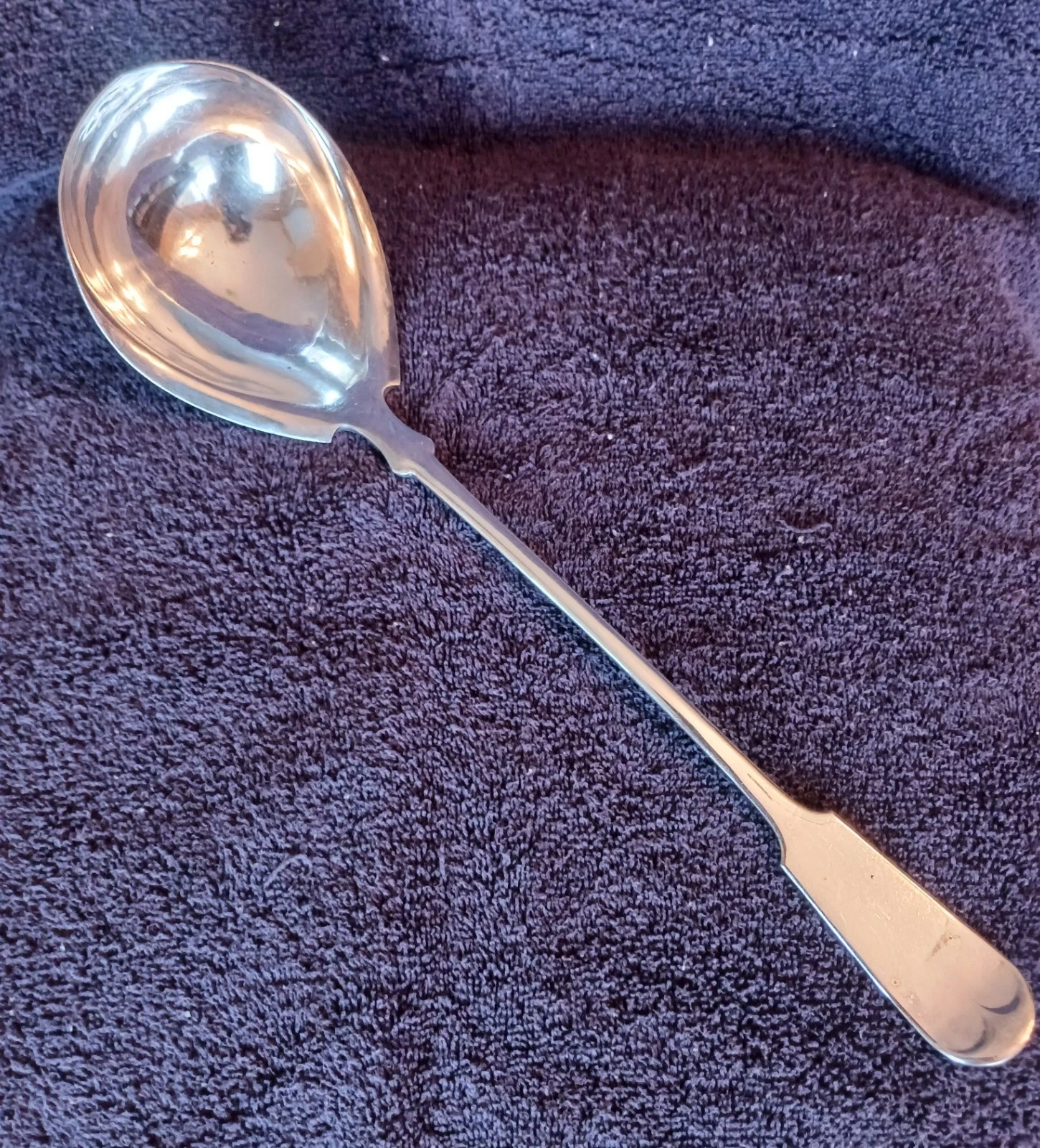 Rogers AA vintage antique silverplate large 14 inch ladle spoon