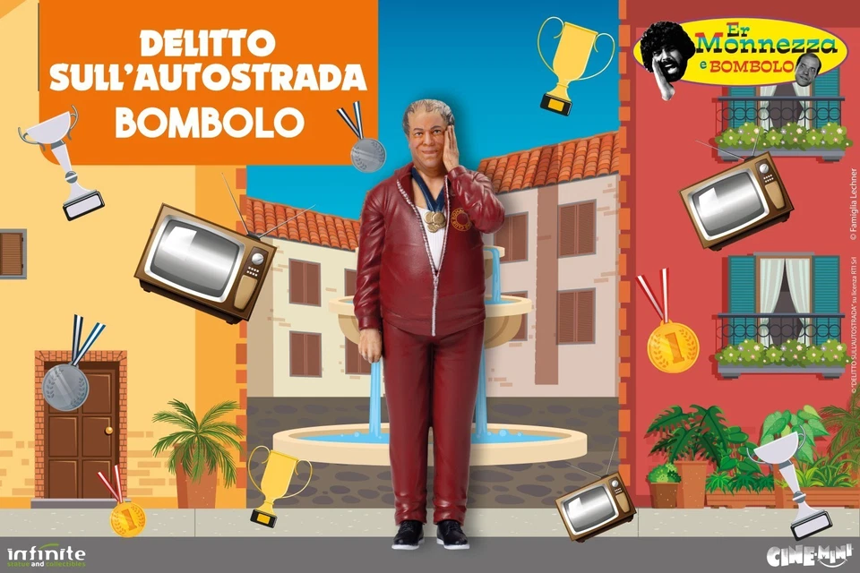 Tomas Milian Er Monnezza & Bombolo SET 4 Figure Cine mini Infinite Statue NOW! - Imagen 3 de 4