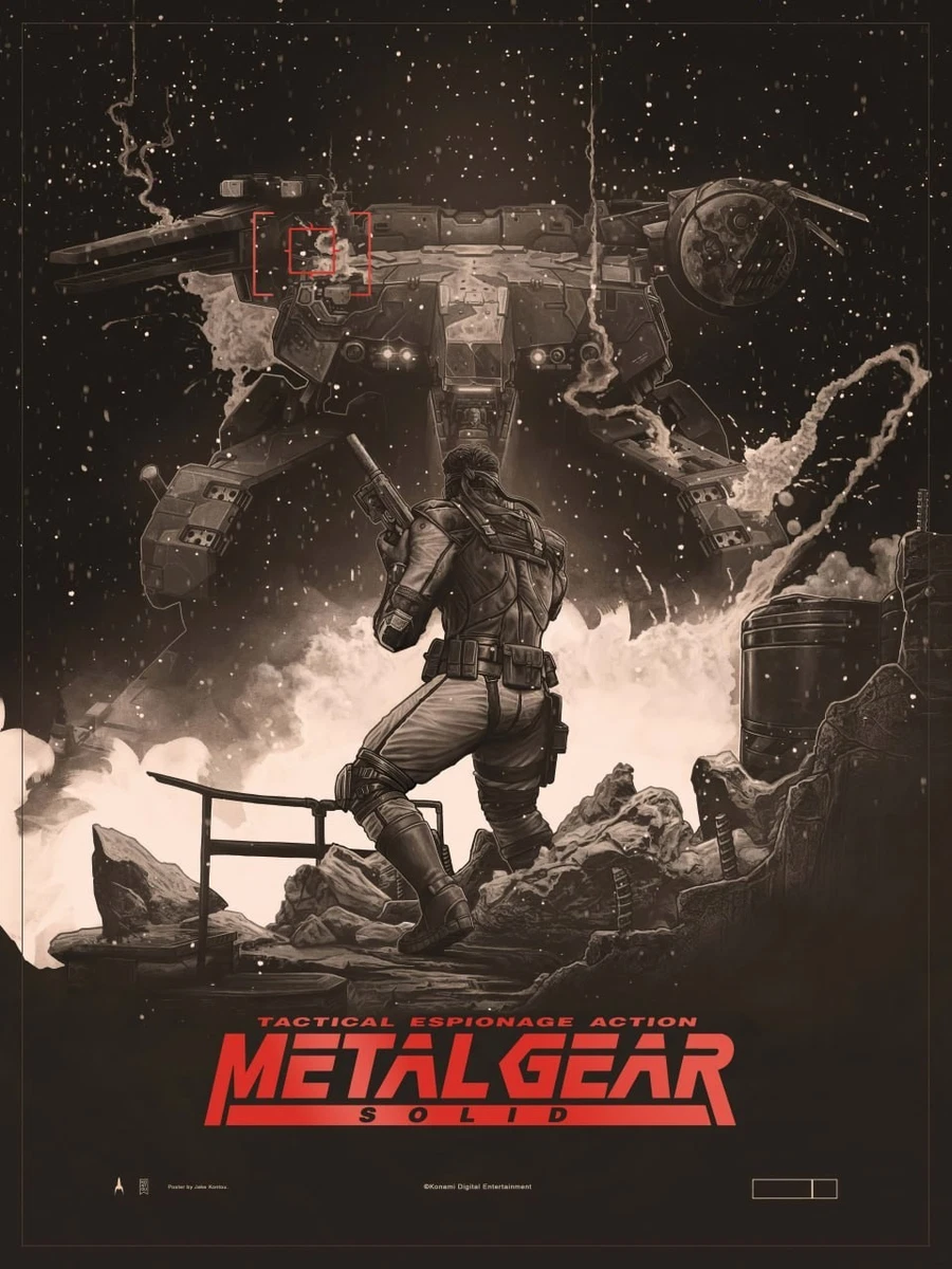Metal Gear Solid Poster for sale | eBay
