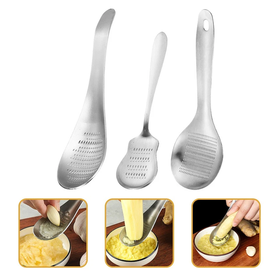  3Pcs Household Ginger Grinders Multi-function Garlic Mincers Convenient Food