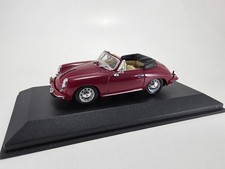 Minichamps PMA 1:43 Porsche 356C Cabriolet | Red  | 430062332 | SEE PHOTOS