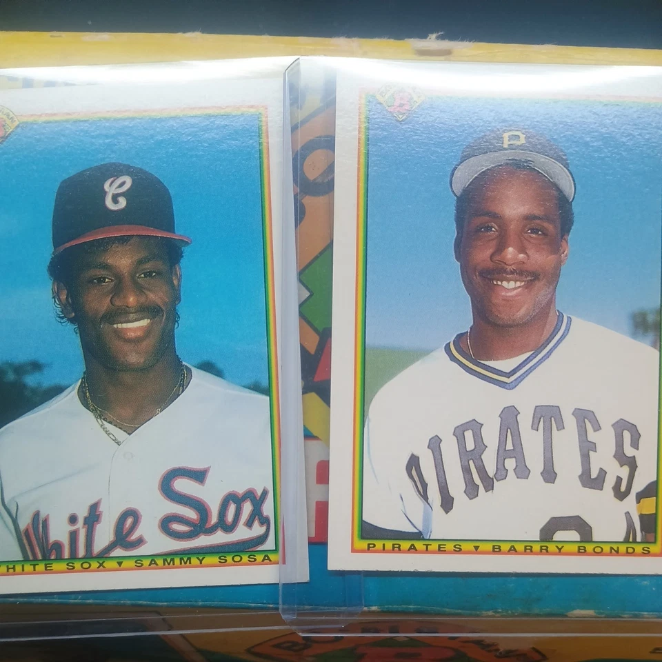 Juego Bowman MLB 1990 - RC of Hall of Famers Frank Thomas & Larry Walker/RC S.Sosa Foto 3 de 4