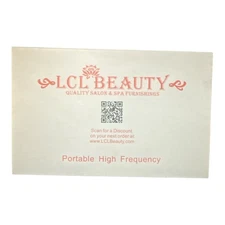 LCL BEAUTY QUALITY SALON &SPA FURNISHINGS PORTABLE HIGH FREQUENCY BEAUTY WAND