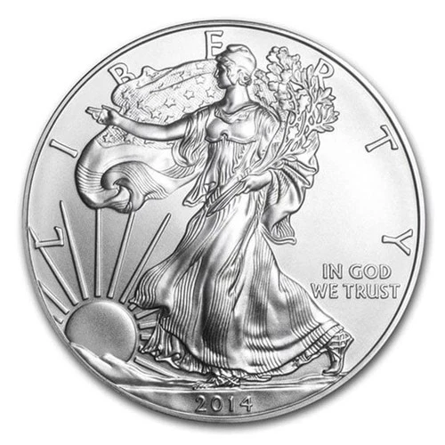 2014 American Silver Eagle - BU .999 Silver