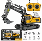 2.4G 9/11CH RC Excavator Bulldozer Construction Toys Remote Control Crawler
