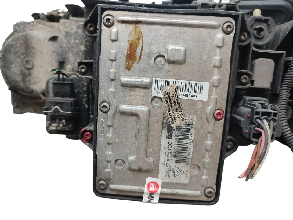 Frontscheinwerfer rechts Xenon VOLVO S80 I (1998-2004) 89006380 halter defekt - Bild 3 von 4