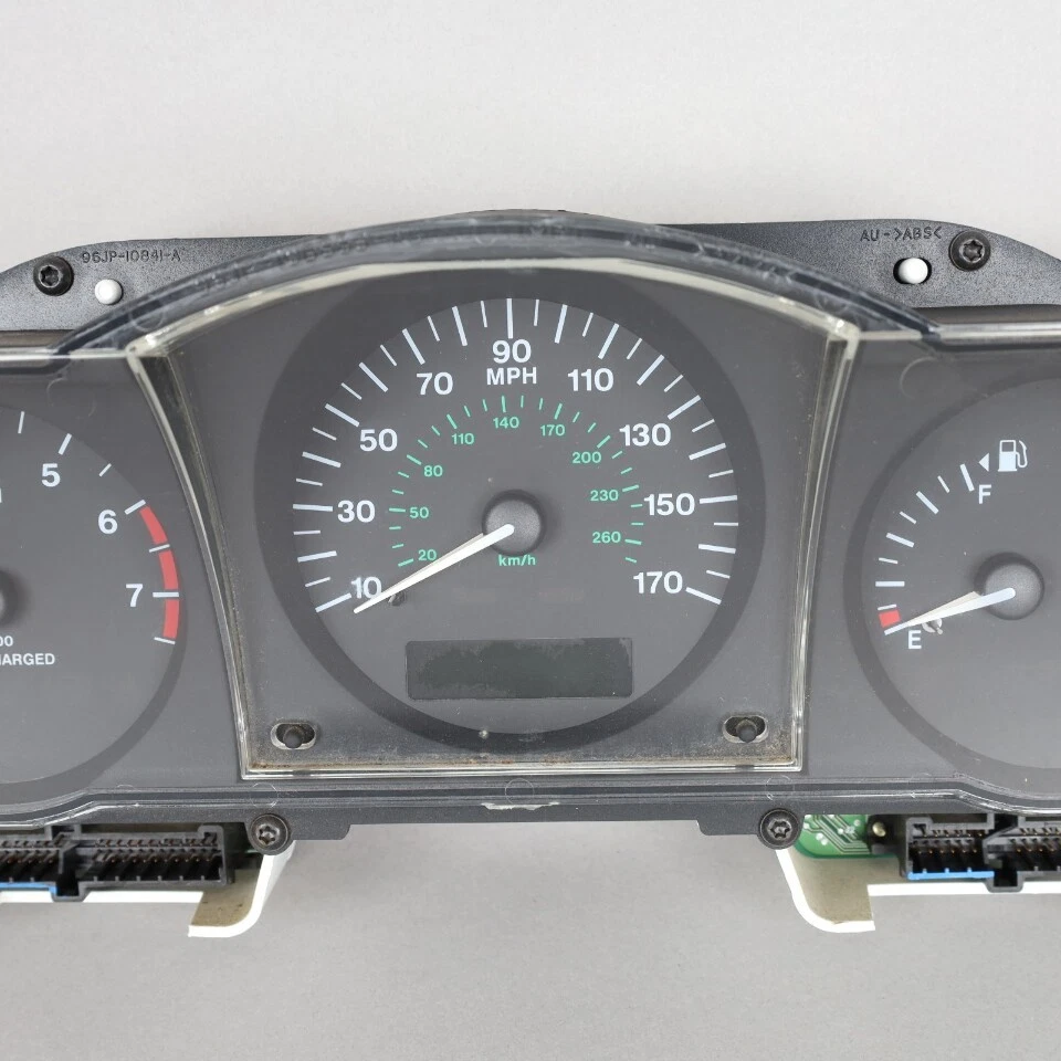 Cuadro de instrumentos velocímetro Jaguar XJR 1998-1999 LNC4300DC OEM usado Foto 3 de 4