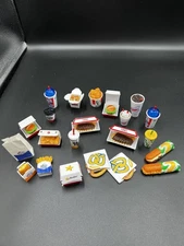 MIni Brands Fast Food Lot Barbie Food Dollhouse Zuru- 20+ Items