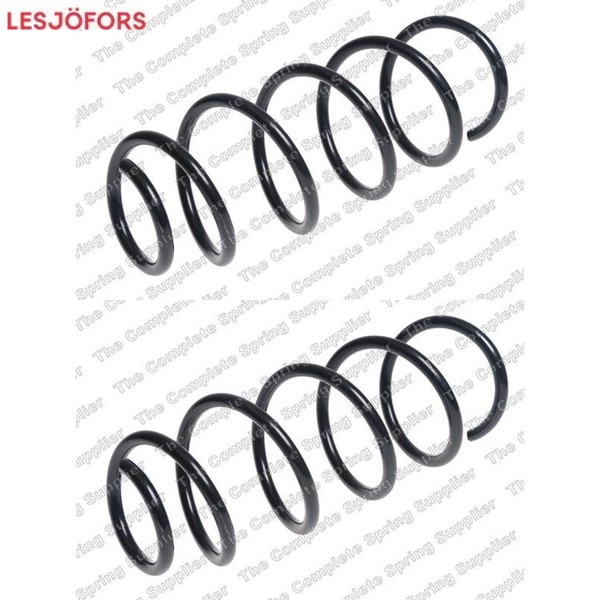 2X Fahrwerksfeder LesjÖFors 4227626 2 Federn Satz Federnsatz FüR Ford-image