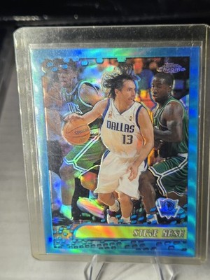 2001-02 Topps Chrome Refractor Steve Nash #2 HOF Dallas Mavericks Phoenix Suns