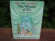 Now You Can Read...The Wizard of Oz- Large Type for First Readers- Brimax (1987)