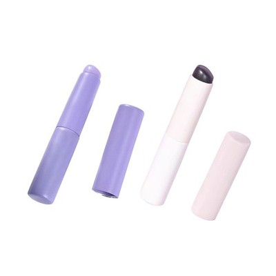 Lippenpinsel aus Silikon, abgewinkelter Lippen-Make-up-Pinsel für den