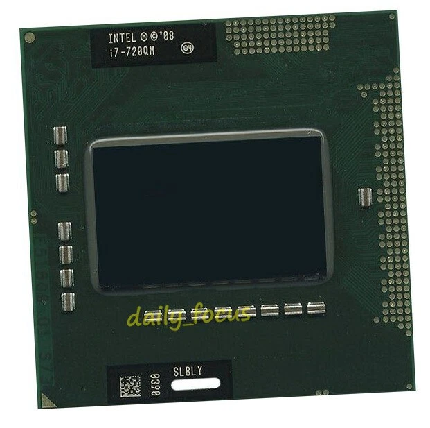 Intel Core i7-720QM 1.6 GHz rPGA988B 4 cores 8 threads SLBLY CPU Processor 6 MB - Image 2 of 4
