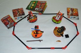 Lego Ninjago Spinner Spinjitzu Nya 2172 Fang Suei 9567 Cole DX 2170 Snappa 9564