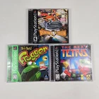 PlayStation 1 PS1 Game Lot Pro Pinball Frogger The Next Tetris All Complete CIB