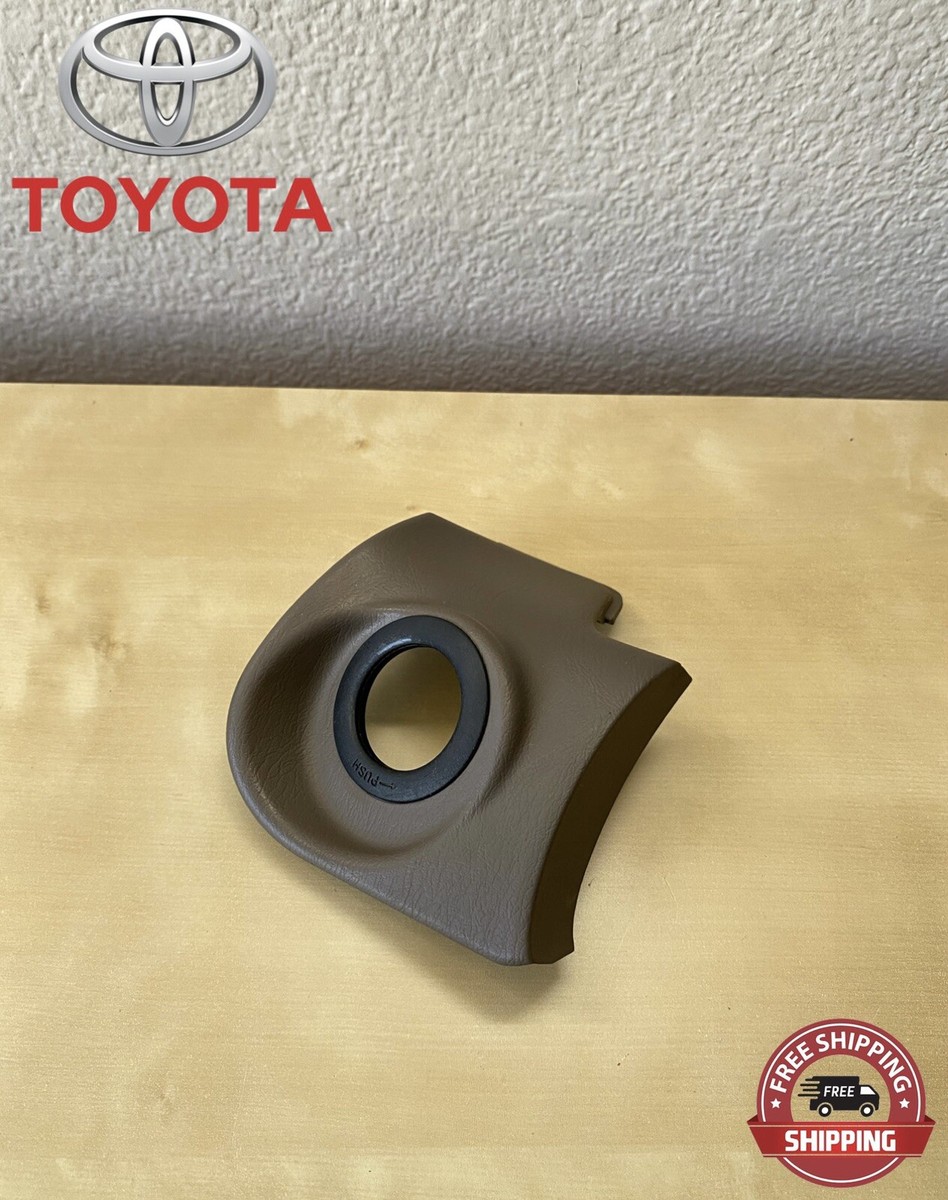 97-01 Toyota Camry Front Key Ignition Lock Trim BROWN TAN