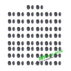 50 x bouton de contrôle du volume et bouton de canal pour radio HT750 HT1250 CP200 EP450