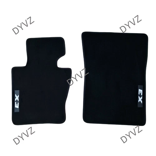 For BMW X3 Car Floor Mats Velour Auto Liners Carpet Black Waterproof All Season - Bild 6 von 9