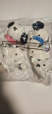 The Disney Store Lucky and Jewel Mini Bean Bag 8" 101 Dalmatians Still sealed 