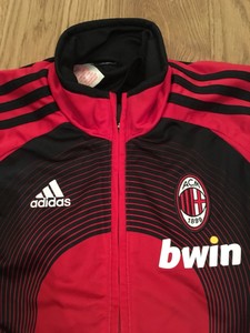 Milan Shirt Maglia Giacca Track Top Lotto Issued Worn Match Kakà Piatek Adidas S | eBay