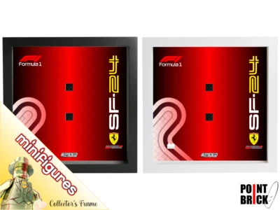Cornice Display 27cm per LEGO 77242 Speed Champions F1 Ferrari SF-24