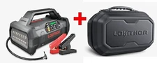 Lokithor 2000Amp Jump Starter w/ Air Compressor 12V + EVA Protection Case