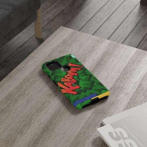 Phone Case, iPhone 16, Samsung Galaxy S24, S25, Green Kaboom Rookie - Picture 171 of 255