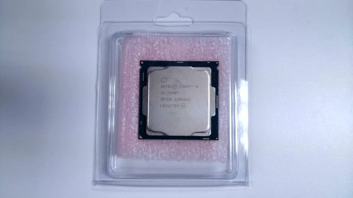 Intel Core i5-7600T Processor Model LGA 1151/H4 Socket Type