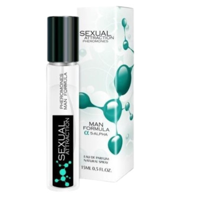 Sexual Attraction Parfum mit starke Pheromone für Männer FORMULA 5-ALPHA 15 ml