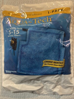 Aqua Tech #1 Filter Cartridge For Aqua Tech 5-15 Power Filters 1 Pack - New