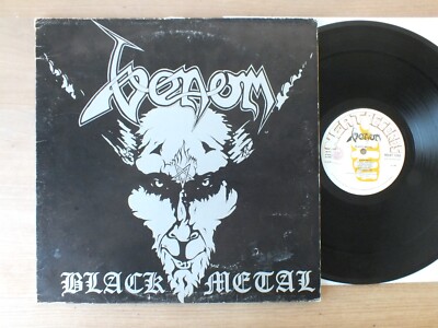 Venom - Black Metal   NEAT 1005  ITALY  1982   LP   Vinyl   vg++