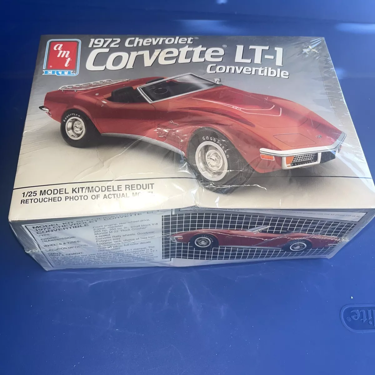 1/25 AMT 1972 Chevrolet Corvette LT-1 Convertible | www.qmsbrasil