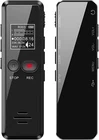 Grabadora de voz digital, grabadora activada por voz de audio de 8GB Recargable