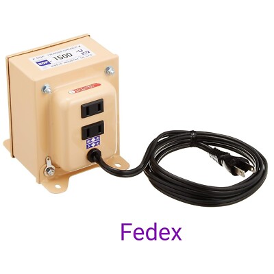 変圧器　　アメリカ　NDF-1500-U AC120V-AC100V NISSYO Ndf-1500u NDF Series 120v Industrial Transformer for sale