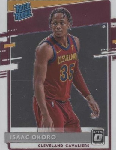 2020-21 Donruss Optic Isaac Okoro Cleveland Cavaliers Rookie Pink