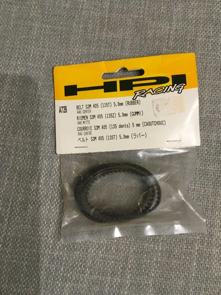 COURROIE S3M 405 (135 dents) R40 centre Ref A726 HPI - Photo 1/1
