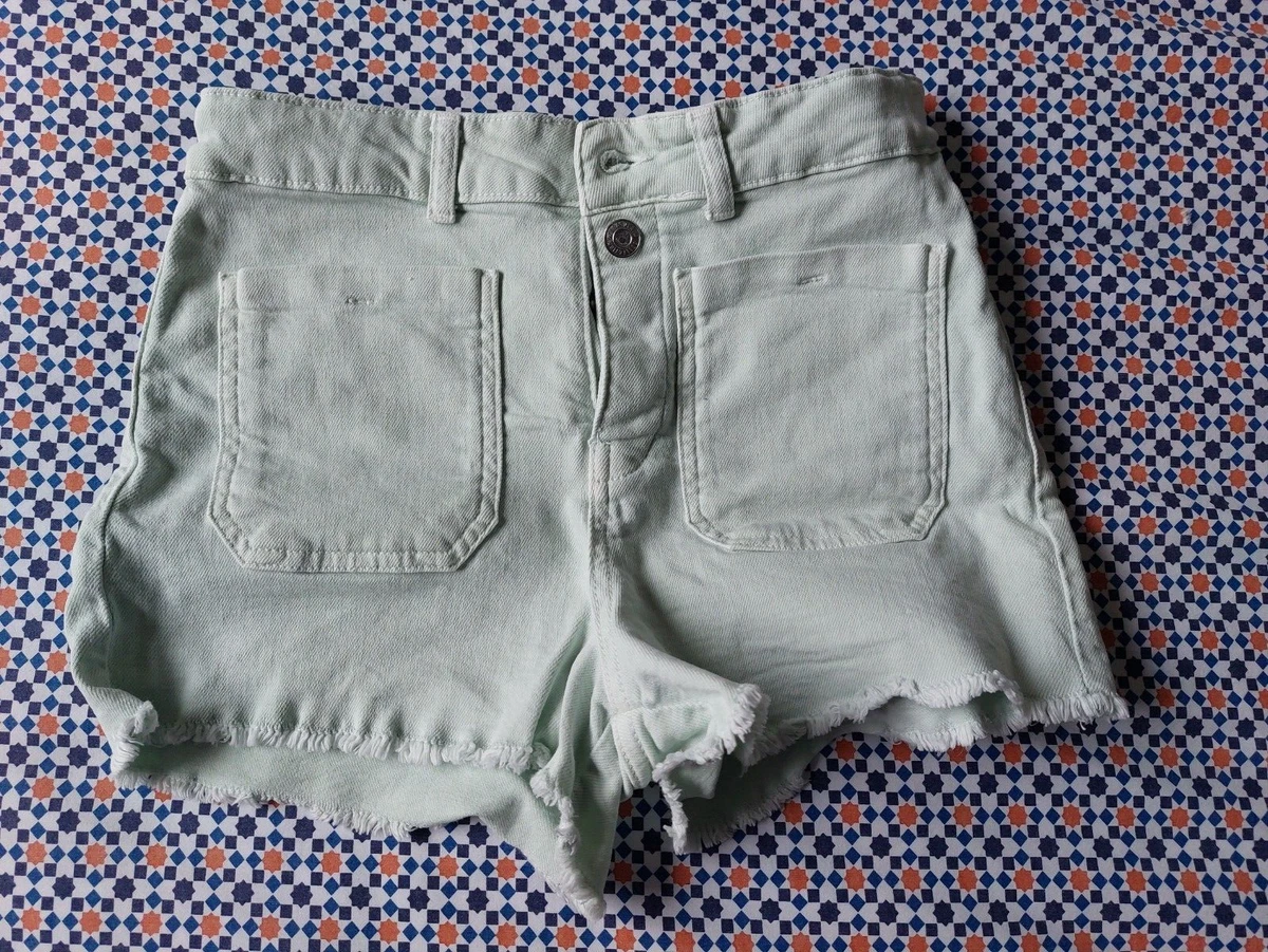 6-14 ANS/ SHORT DE BAIN UNI - Vert | ZARA France
