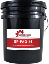 Gardner Denver AEON 9000SP Lubricant, Rated for 8,000 Hours, 5 Gallon Pail 