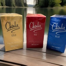 Charlie Red, Blue And Gold Perfume Set