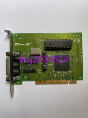 1pc used  GPIB card PCI-488 IEEE488