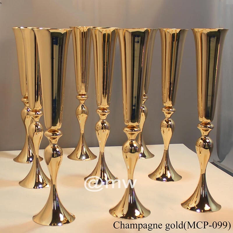 Lot of 10 Flower Vase Floral Holder Event Display Vase Wedding Table Centerpiece - Image 4 of 4