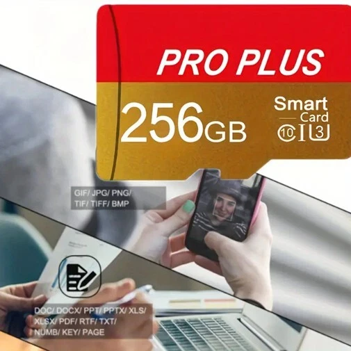 Pro Plus MicroSD Card, High Speed Flash Micro TF/SD Card - Image 4 of 4